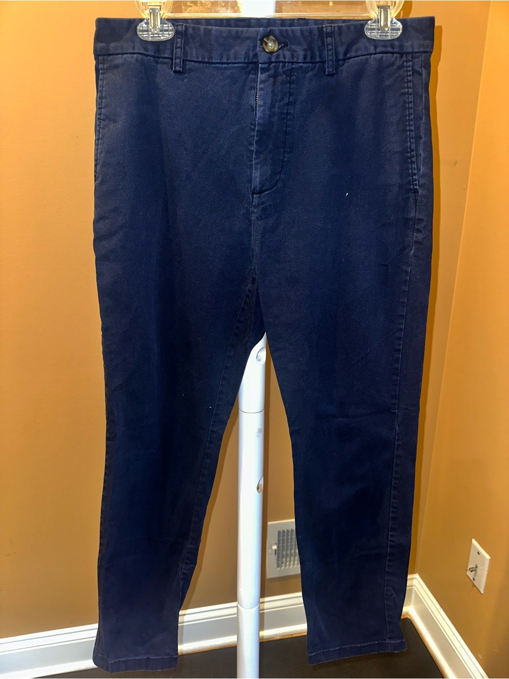 Old Navy Men's Navy Blue Chinos